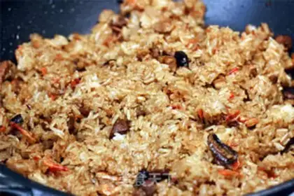 Make Old rice cake step 3