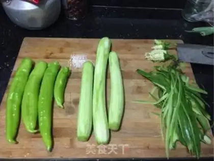 Make Garlic melon step 1