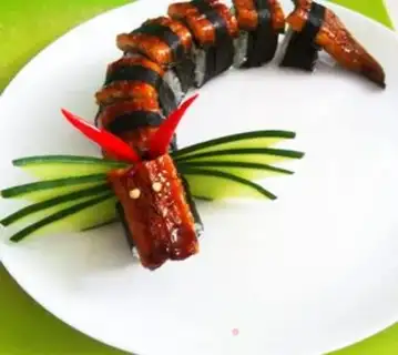 Make Dragon sushi step 18