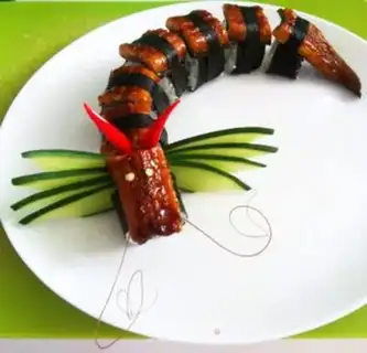 Make Dragon sushi step 19