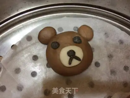 Make Sweet bear bun step 10