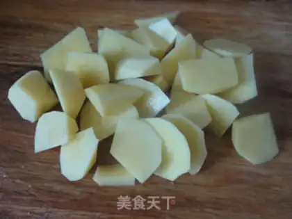 Make Beef stew potatoes step 2