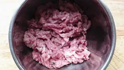 Make Pepper beef step 1