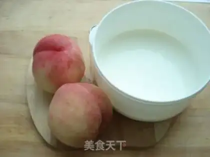 Make Honey fruit yogurt step 1