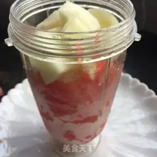 Make Grapefruit apple juice step 1