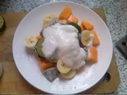 Make Yogurt fruit salad step 8