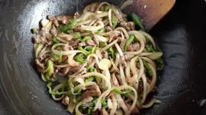 Make Pepper beef step 12