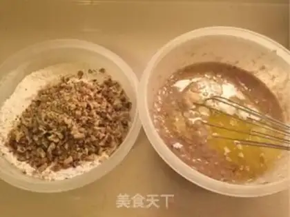 Make Banana walnut marfin step 3