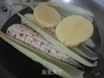 Make Water for fruit corn step 3