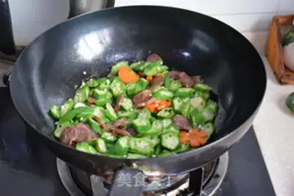 Make Autumn fried sausage step 5