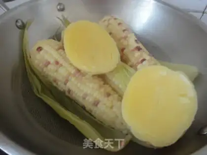 Make Water for fruit corn step 4