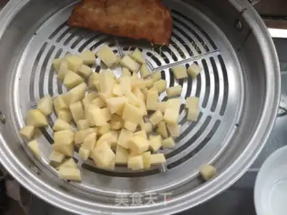 Make Potato eggs step 1