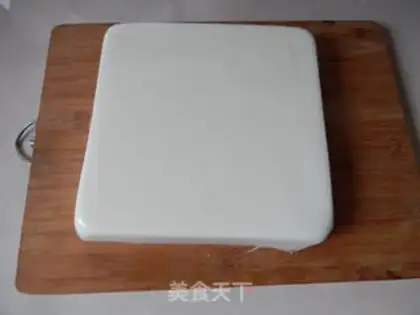 Make Almond tofu step 9