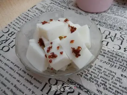Make Almond tofu step 11