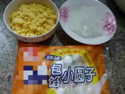 Make Cornflakes, small circle step 0