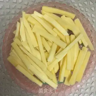 Make Roast fries step 1