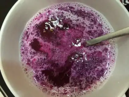 Make Small red milk step 1