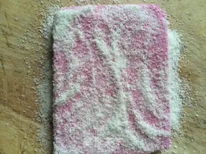 Make Small red milk step 5