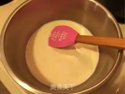 Make Caramel pudding step 1