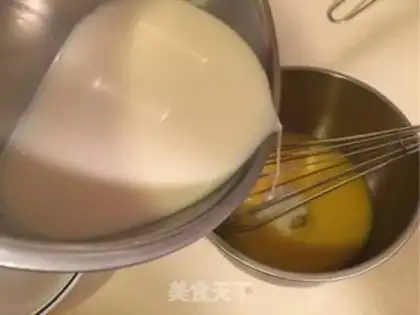 Make Caramel pudding step 2