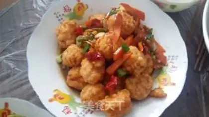 Make Delicious shrimp balls step 2