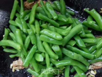 Make Five flowers and beans step 6