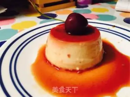 Make Caramel pudding step 15