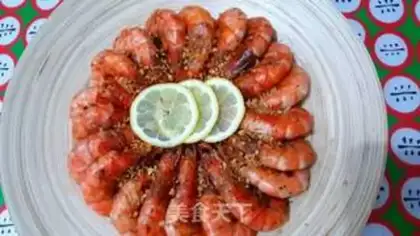 Make Garlic mince shrimp step 4