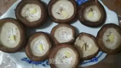 Make Roasted mushroom eggs step 1