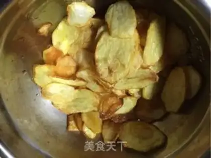 Make Potato chips step 7