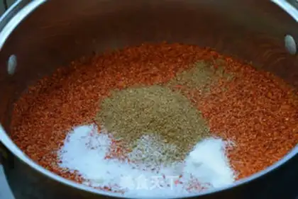 Make Red oil production step 4