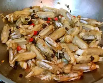 Make Garlic peppers step 3