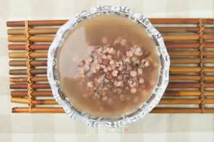 Make Red bean rice congee step 3