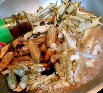 Make Garlic peppers step 4