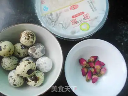 Make Rose wine makes eggs step 0