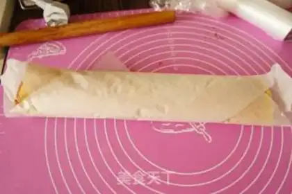 Make Cherry cake rolls step 12