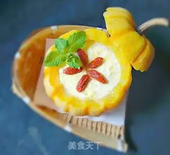 Make Goldmelon water and eggs step 8