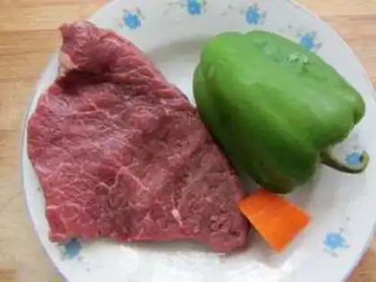Make Pyramid beef step 0