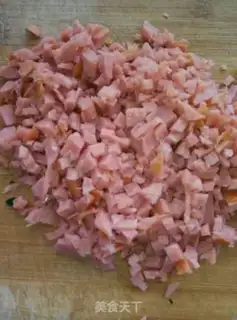Make cucumber muscular ham buns step 4
