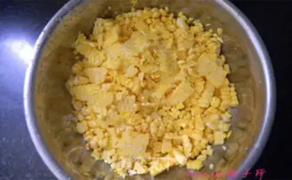 Make Milky corn juice step 1