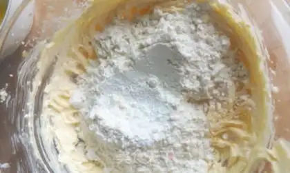 Make Vanilla sesame cookies step 2