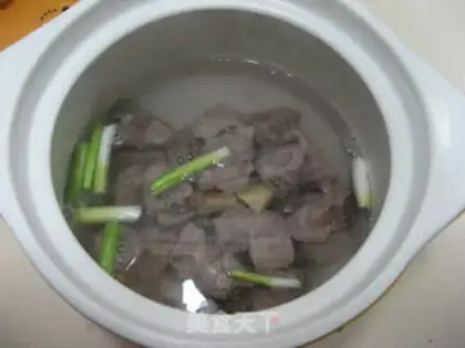 Make Pork bouquet soup step 2
