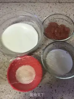 Make A fig mousse cake step 2