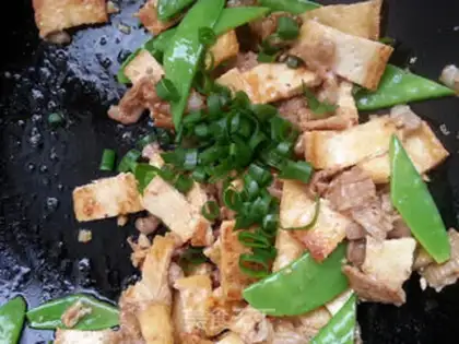 Make Five flowers and tofu step 10