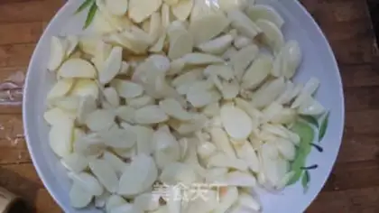 Make Garlic meat step 1