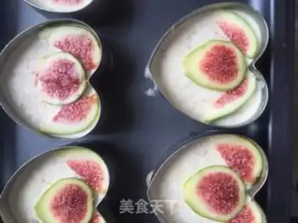 Make A fig mousse cake step 11