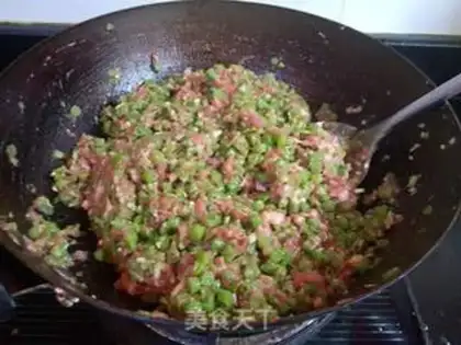 Make The bean meat step 8