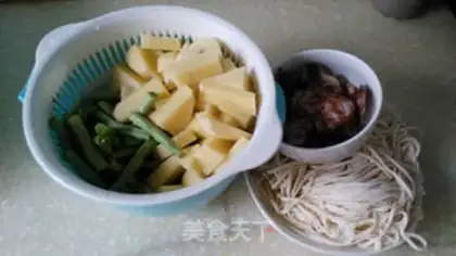 Make Bean bean noodle step 0