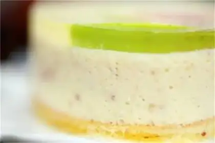 Make A fig mousse cake step 14