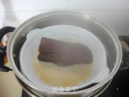 Make Tore the kale with the meat step 1